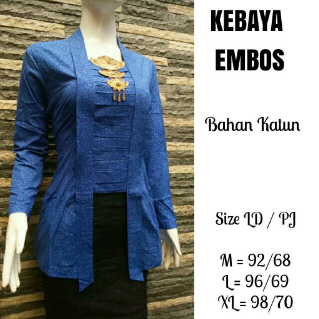 Kebaya embos