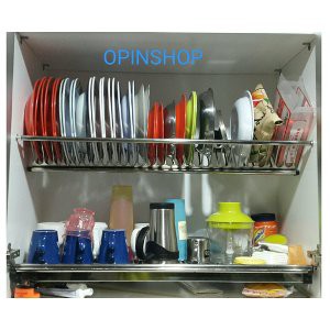 Unik RAK PIRING KHUSUS DI DALAM KITCHEN SET PANJANG 60 CM STENLIS OS 12080 Murah