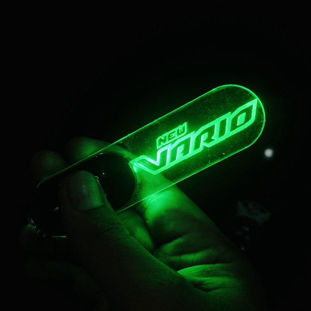 Gantungan Kunci Unik Led Custom siul-1