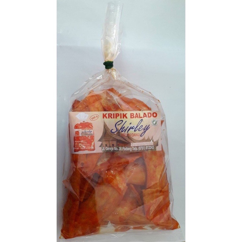 

KERIPIK BALADO SHIRLEY-500gr-ASLIPADANG