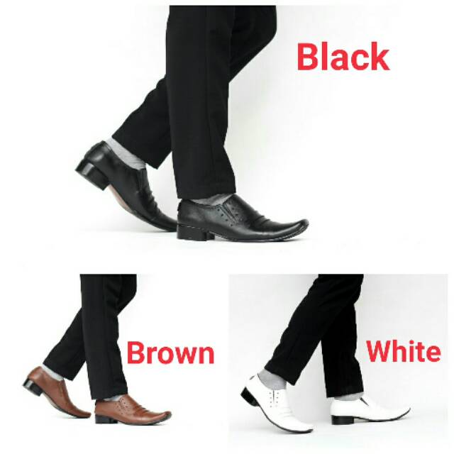 Sepatu Formal Slip on Pria Kulit Asli Cevany Rempel Slop
