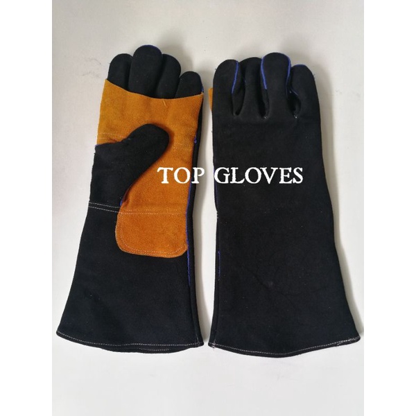 Sarung Tangan Las 16 Inch Double Protector - Welding Gloves High Quality - Tahan Panas