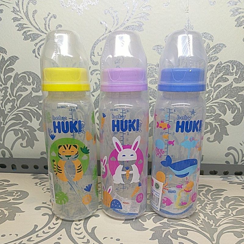 Botol Susu Huki 60ml,120ml,240ml