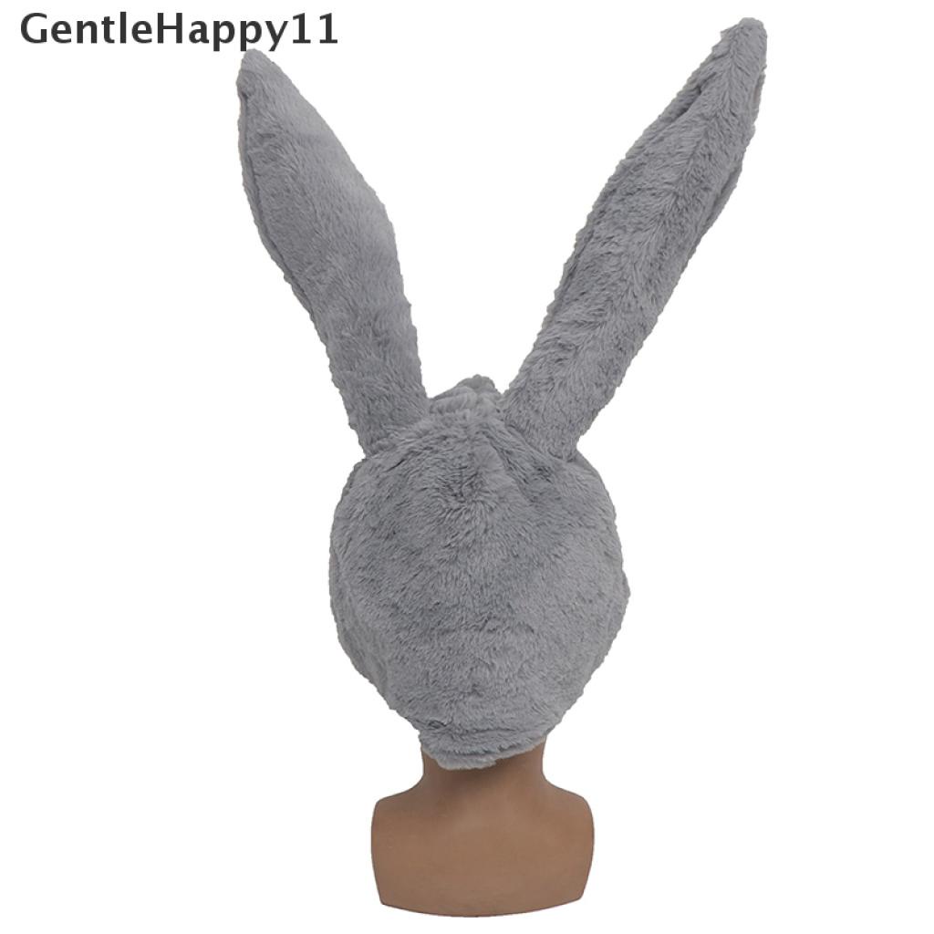 Gentlehappy Topi Plush Desain Telinga Kelinci Untuk Anak Perempuan