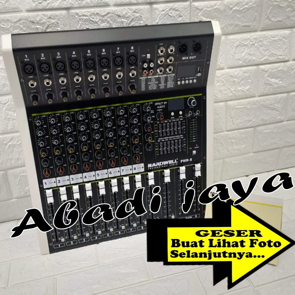 Power Mixer HARDWELL PMR8 Effect alesis HARDWELL PMR 8 chanel ORYGINAL