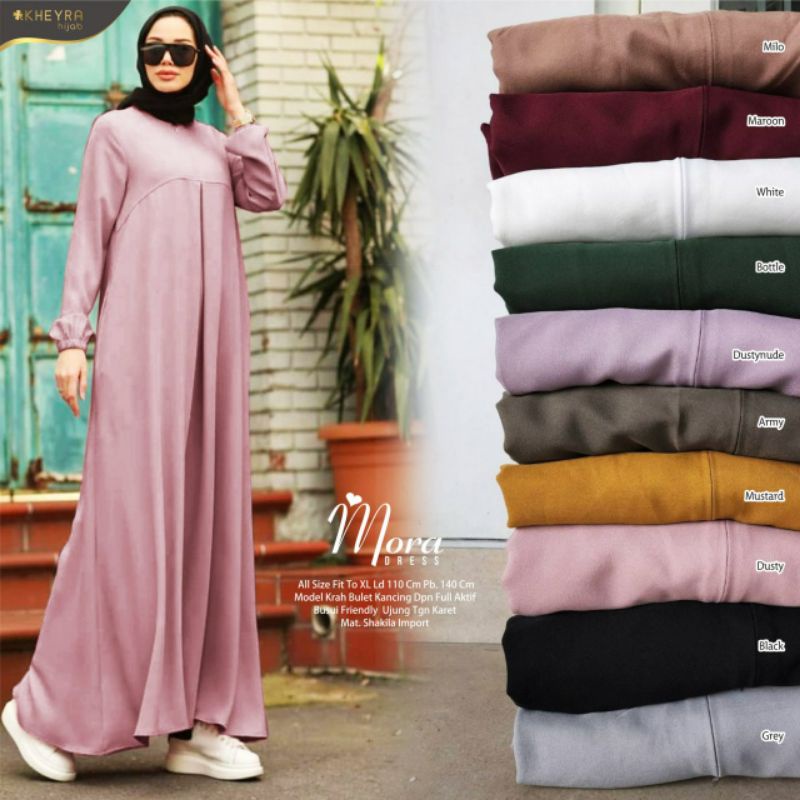 MORA DRESS Busui ORI KHEYRA | Dress Shakila Import