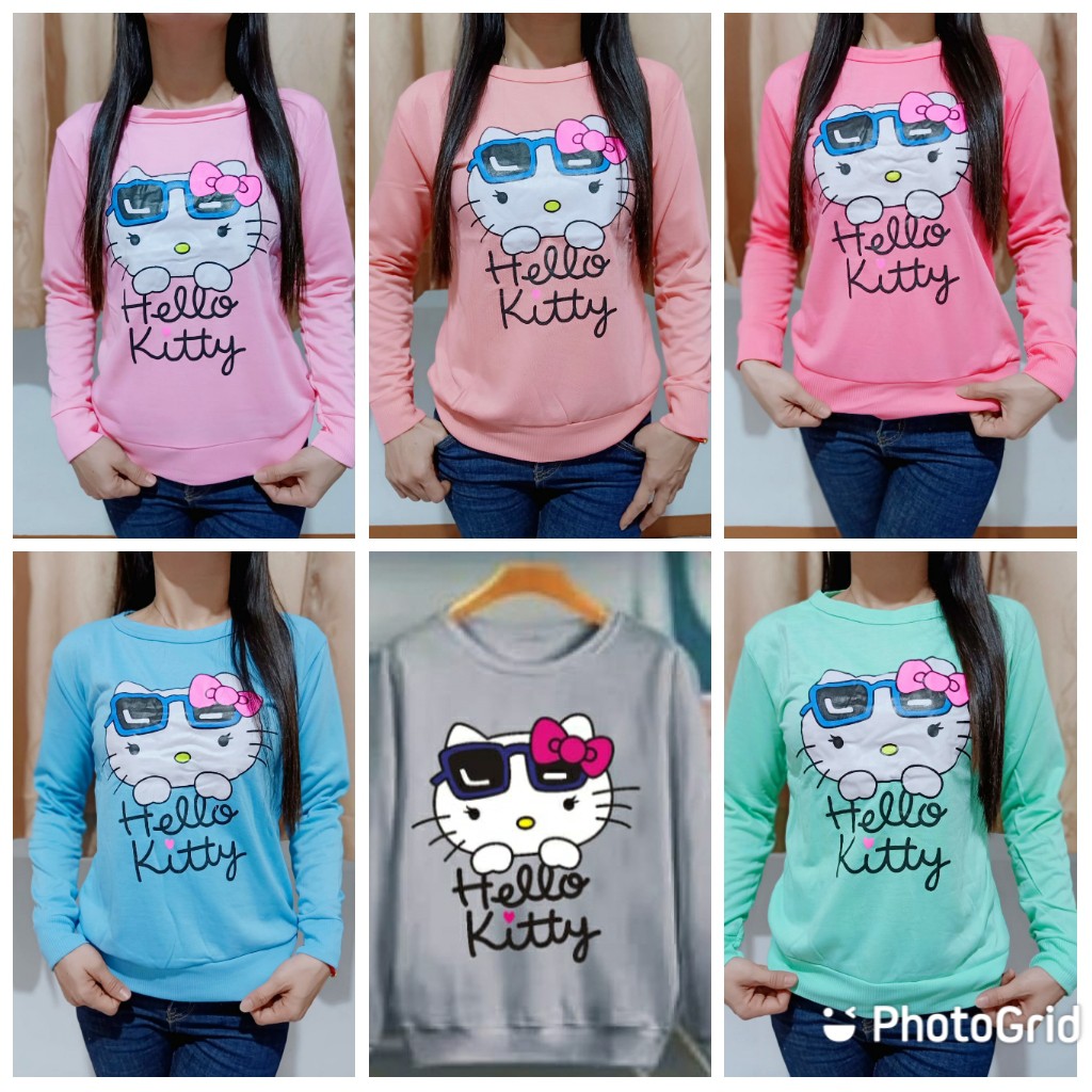 blinqshop SWEATER MOTIF HELLO KITTY