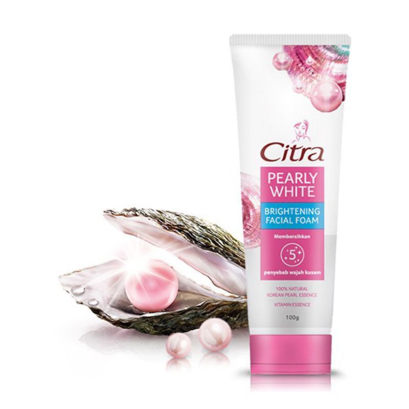 CITRA PEARLY GLOW BRIGHTENING FACIAL FOAM