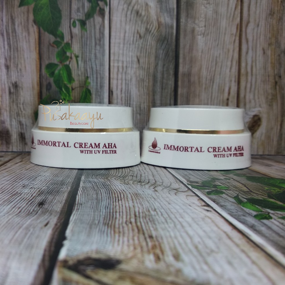 IMMORTAL CREAM AHA WITH UV FILTER