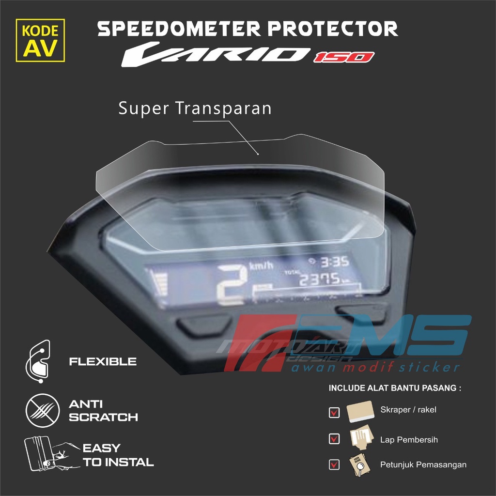 Anti Gores Spidometer All New HONDA VARIO 125/150 2021