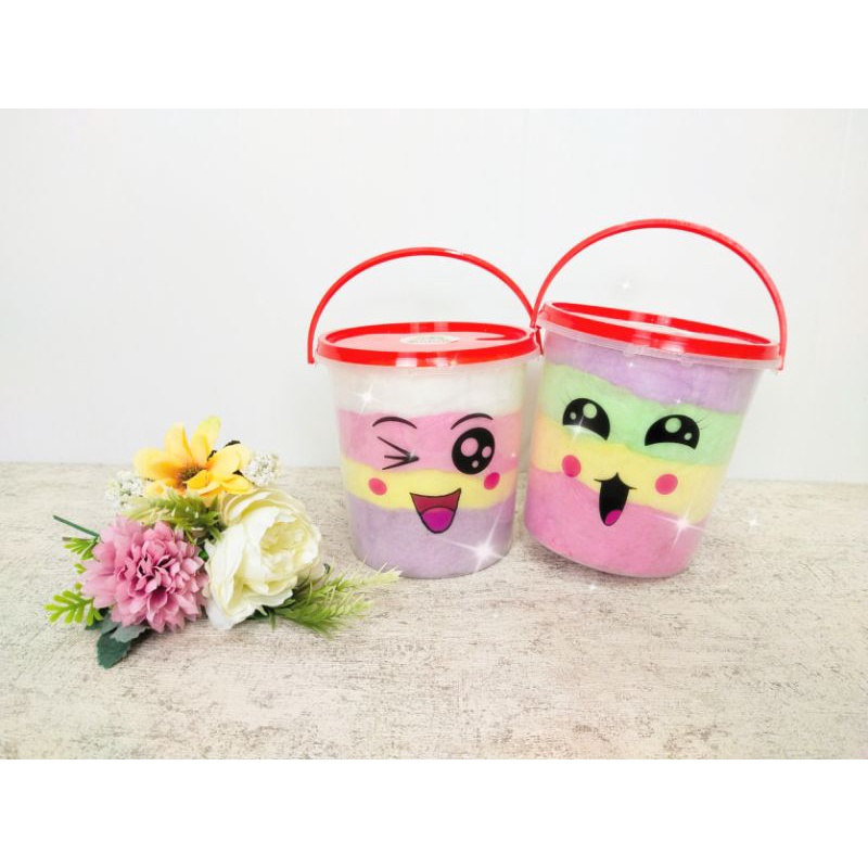 

bucket cotton candy