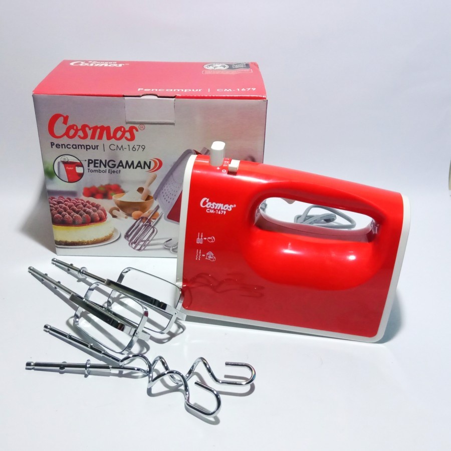 Cosmos CM1679 Hand Mixer Turbo CM-1679 Mixer CM 1679 Mixer Tangan