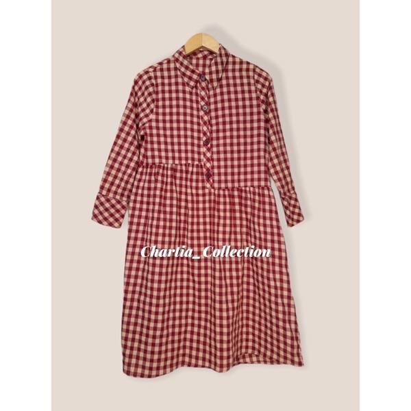 tunic/tunic motif/tunic kotak/tunic kekinian/tunic daily