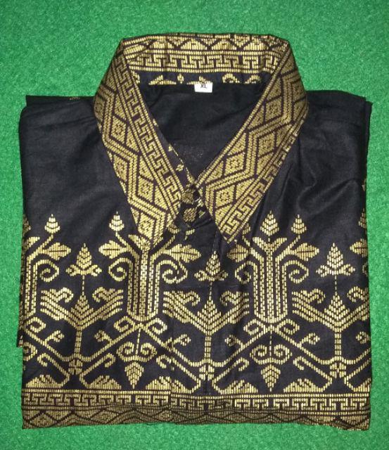 Kemeja Batik Anja Prada Emas