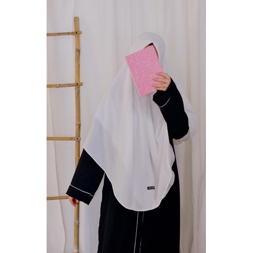 [COD] KHIMAR INSTAN SAFRA & CADAR by.Afraahijab | KHIMAR INSTAN SYARI | KHIMAR INSTAN MURAH-White