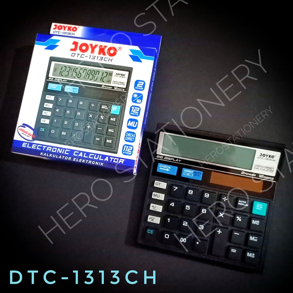 

Joyko calculator kalkulator elektronik DTC-1313CH