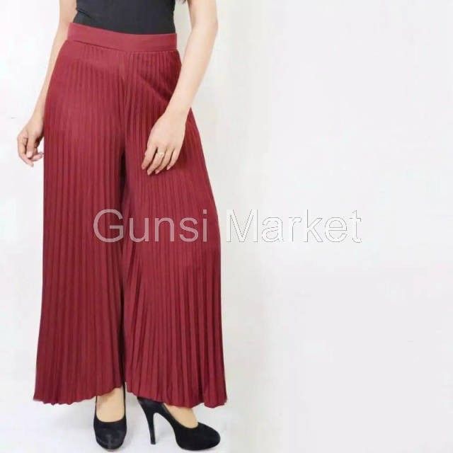 Gunsi Market - Celana Kulot Panjang Wanita|JualCelanaKulotWanita|Termurah Celana Kulot Panjang Jumbo