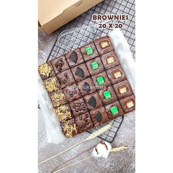 

brownies coklat 20x20