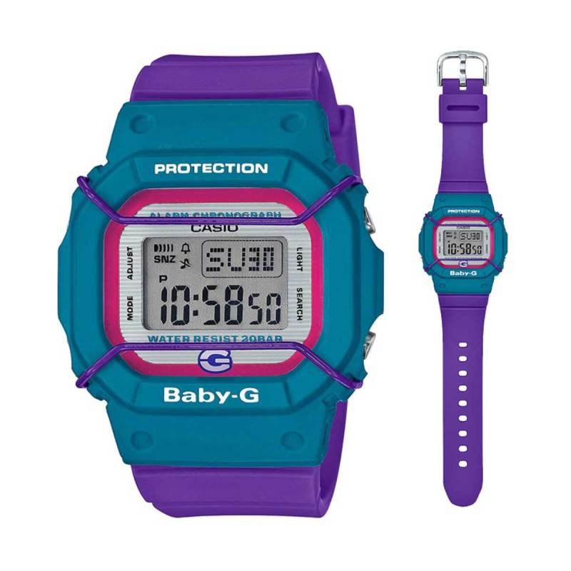 CASIO Baby-G BGD-525F-6DR Jam Tangan Wanita Biru ungu