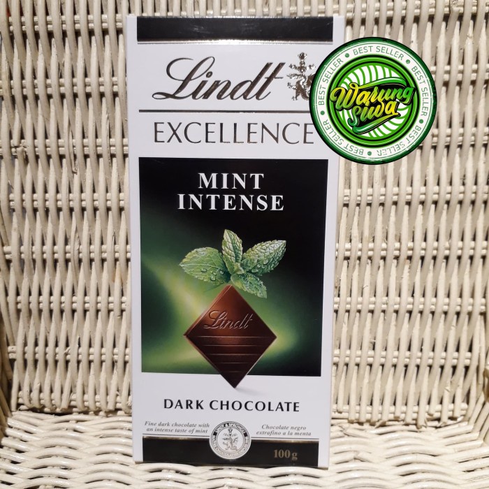 

lindt excellence mint intense - dark chocolate 100 gram