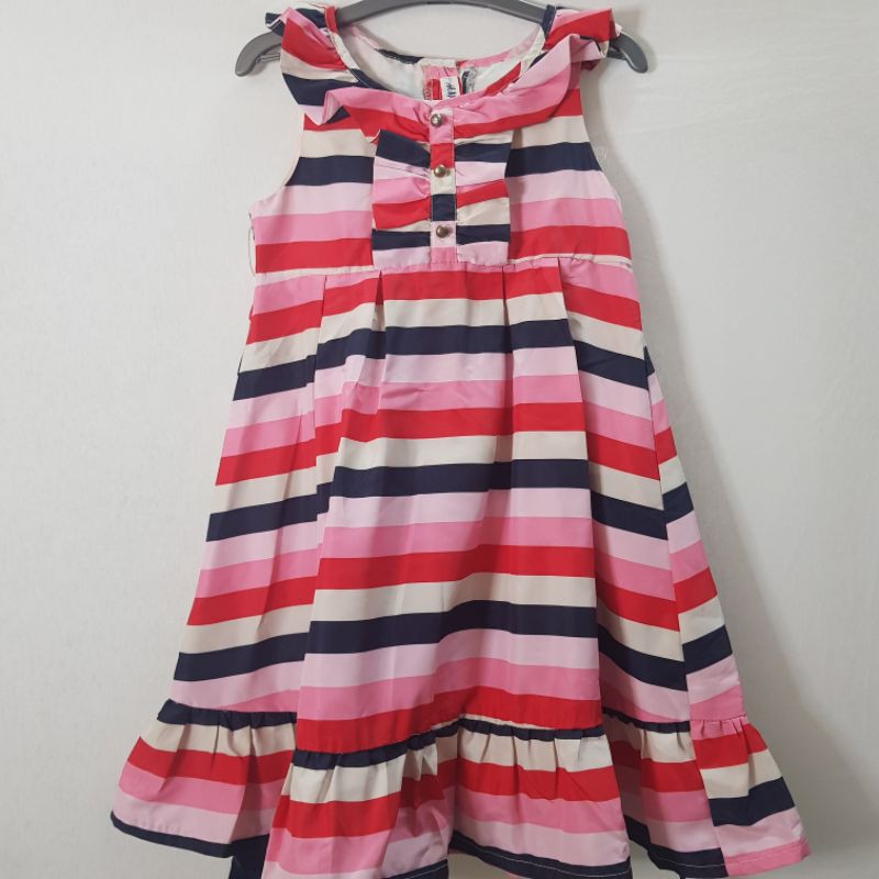 [Preloved] H&M Kids dress garis nautical