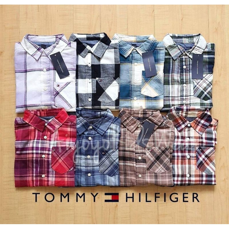 kemeja tommy Hilfiger