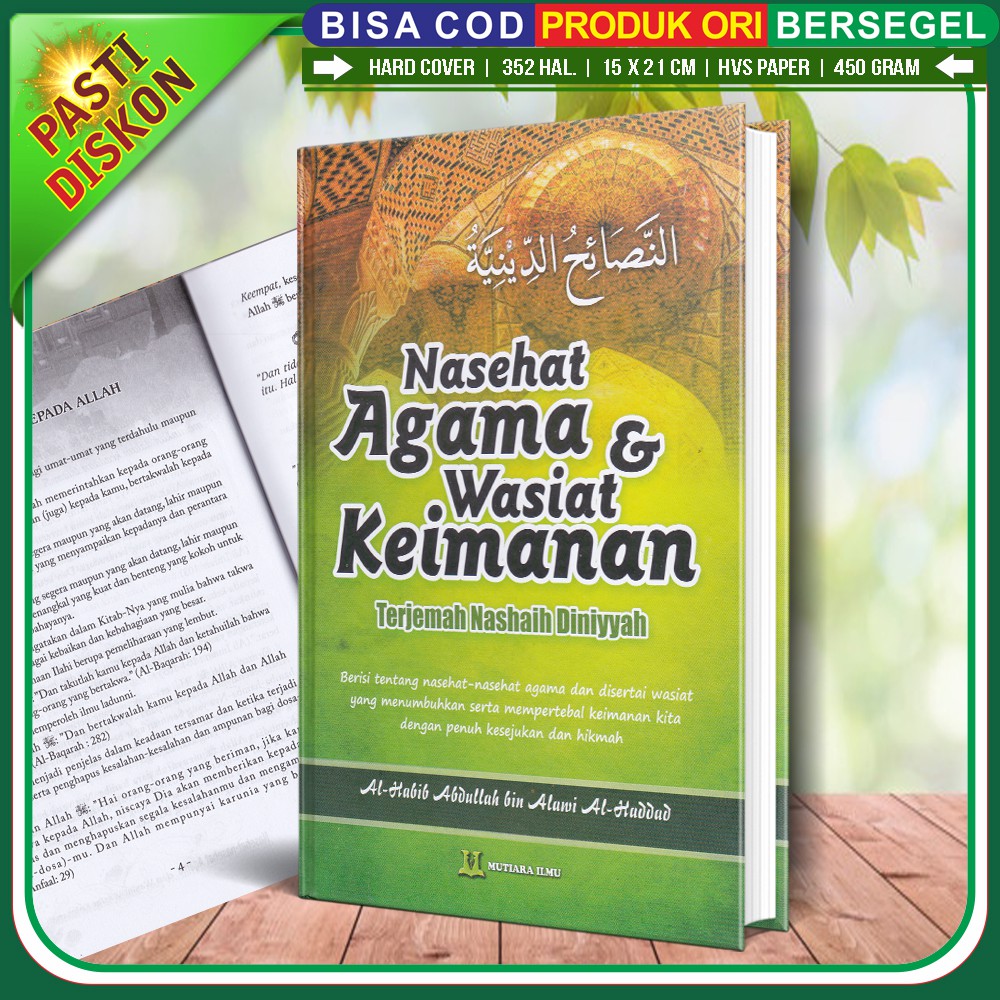 Terjemah Kitab Nashoihud Diniyah Mutiara Ilmu Shopee Indonesia