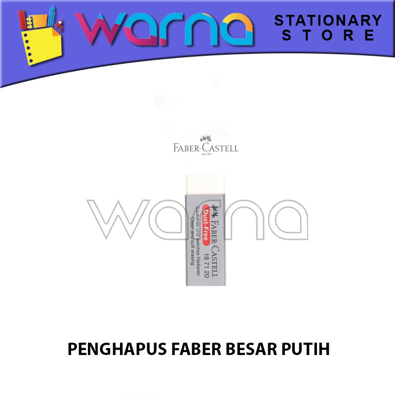 

PENGHAPUS FABER BESAR PUTIH