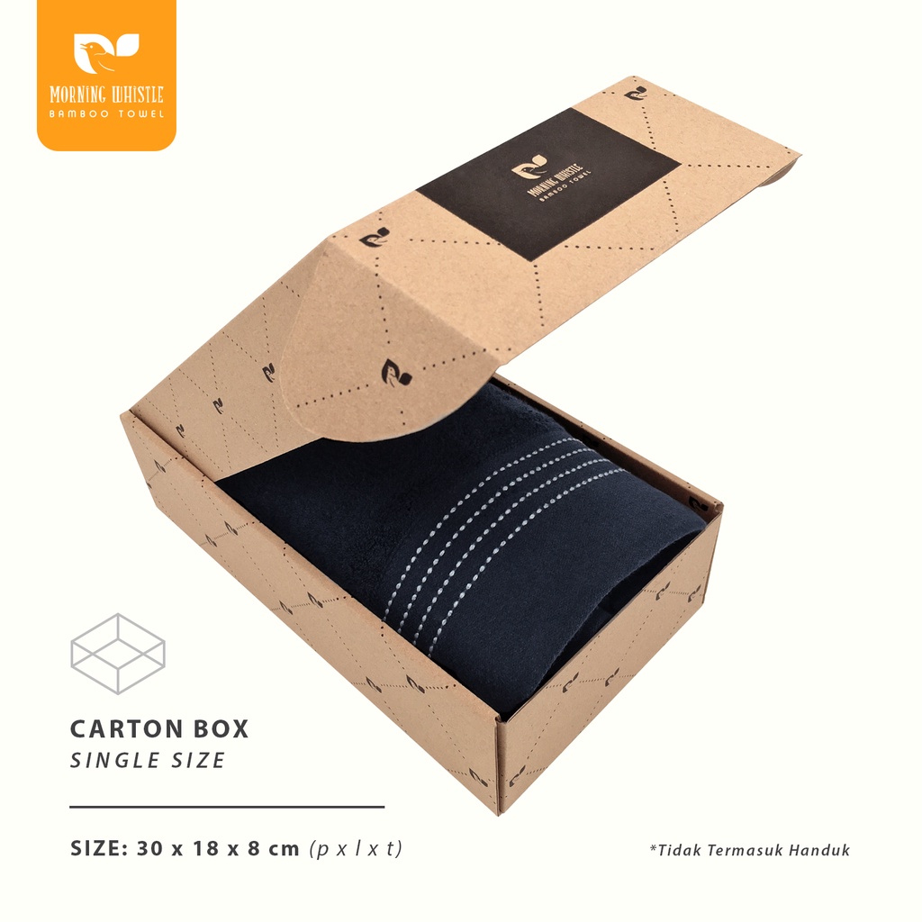 Carton Box Packaging Single/Couple Morning Whistle by Terry Palmer 30x18x8 cm/ 33x33x8 cm