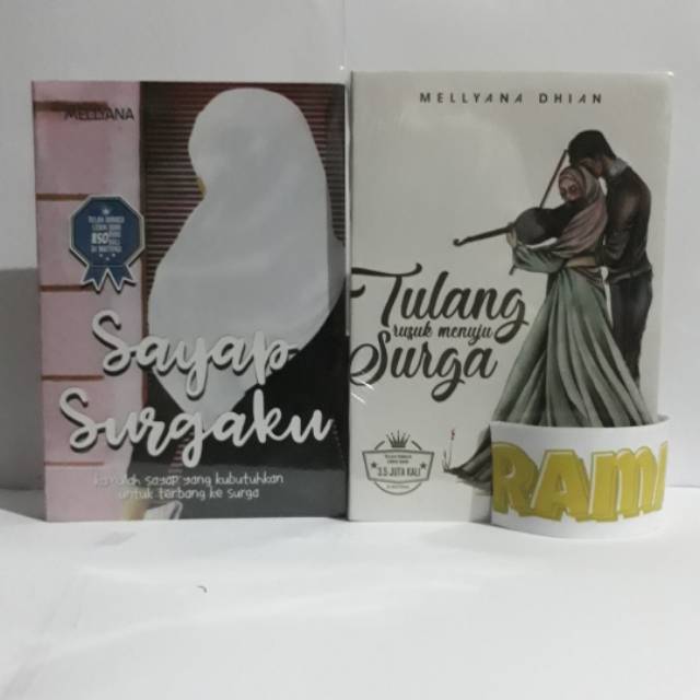 Novel Tulang Rusuk Menuju Surga, Novel Sayap surgaku. Novel Islam Novel Wattpad Remaja Best Seller