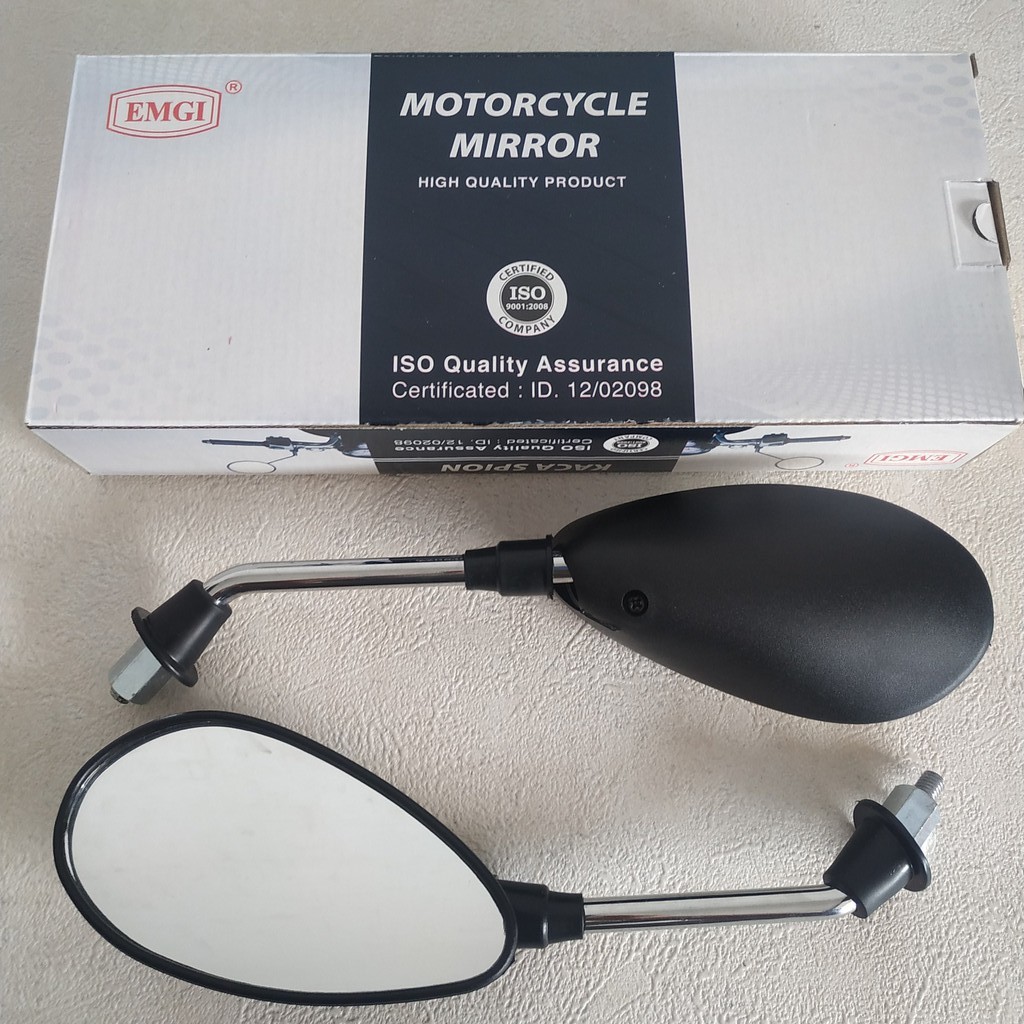 Spion Suzuki SATRIA FU DRAT 12 Model Standart Kualitas Ori merk EMGI 9411