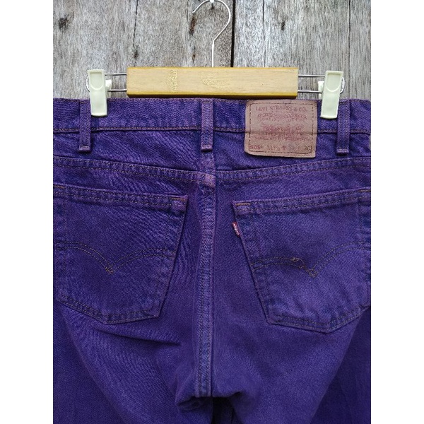 levis 505 size 30 second original warna ungu