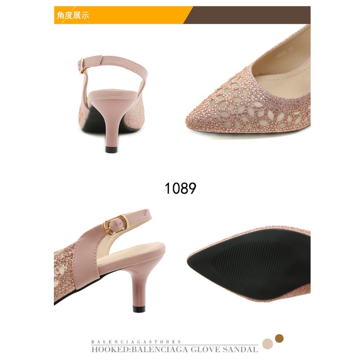 Monna Vania Slingback Heels #1089