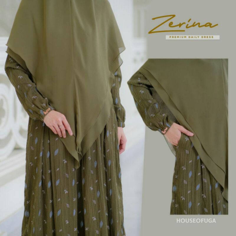 gamis dress ZERINA BY HOUSE OF UGA