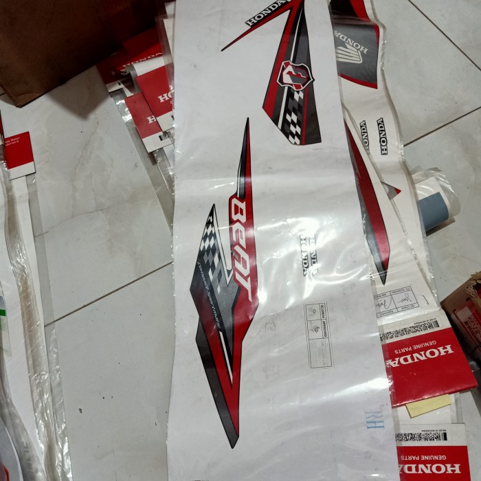 Striping Honda Beat Original AHM