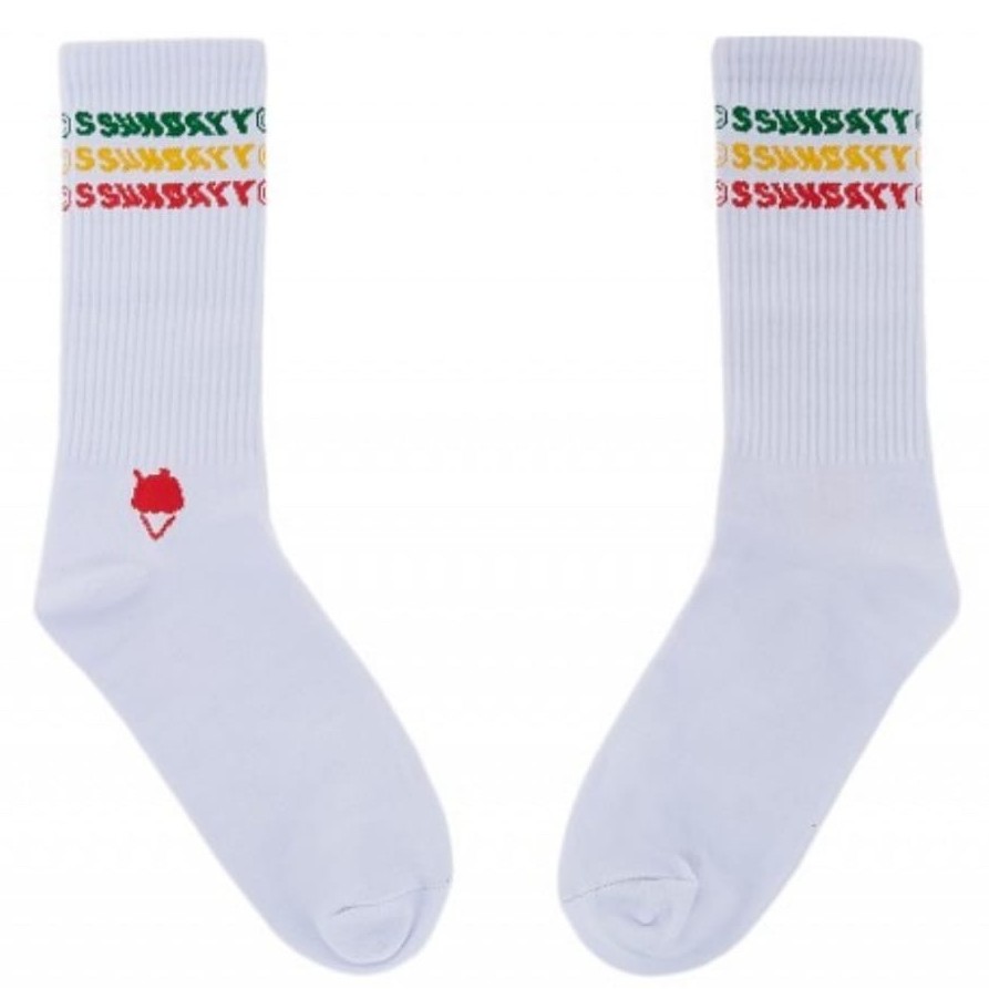 

SundaySundayCo - Kaos Kaki Pria - OldSchool Sock Red