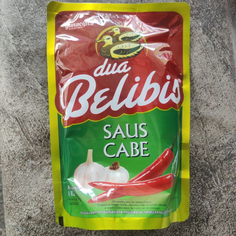 

DUA BELIBIS SAUS CABE 1kg