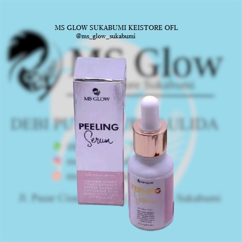 MS GLOW PEELING SERUM ORIGINAL ASLI MS GLOW PERAWATN KECANTIKAN WAJAH