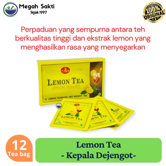 

Lemon Tea / Teh Lemon Kepala Djenggot 12 sachet