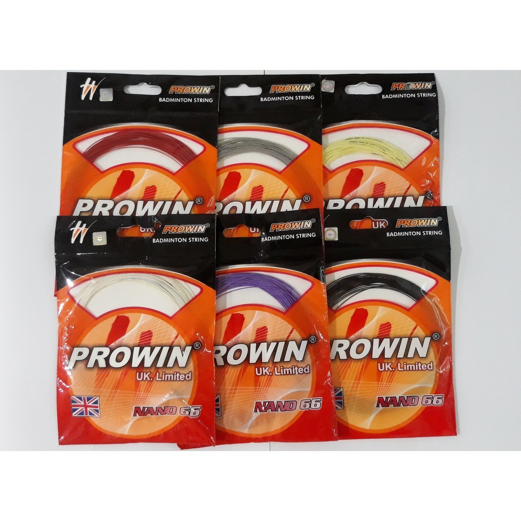 Senar Badminton Prowin Nano 66 Original