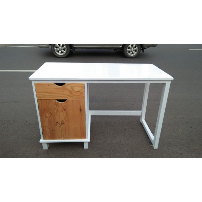 meja belajar dan meja kantor jati belanda