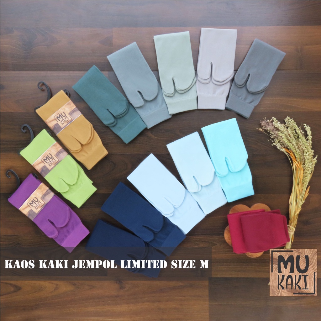 Kaos Kaki Jempol Polos Warna Limited Murah Mukaki