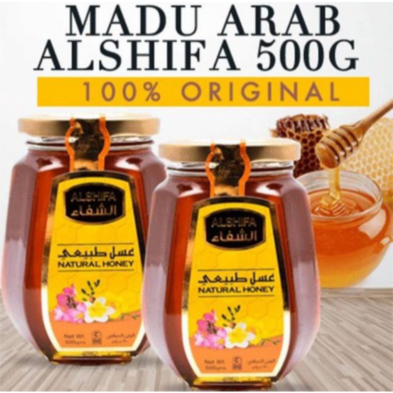 Madu Arab Alshifa 500 gram Natural Honey Al Shifa 500 gram