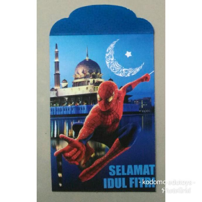 

Buruan Beli Amplop Lebaran / Angpao Lebaran Idul Fitri Karakter Spiderman ( 8 Pcs)
