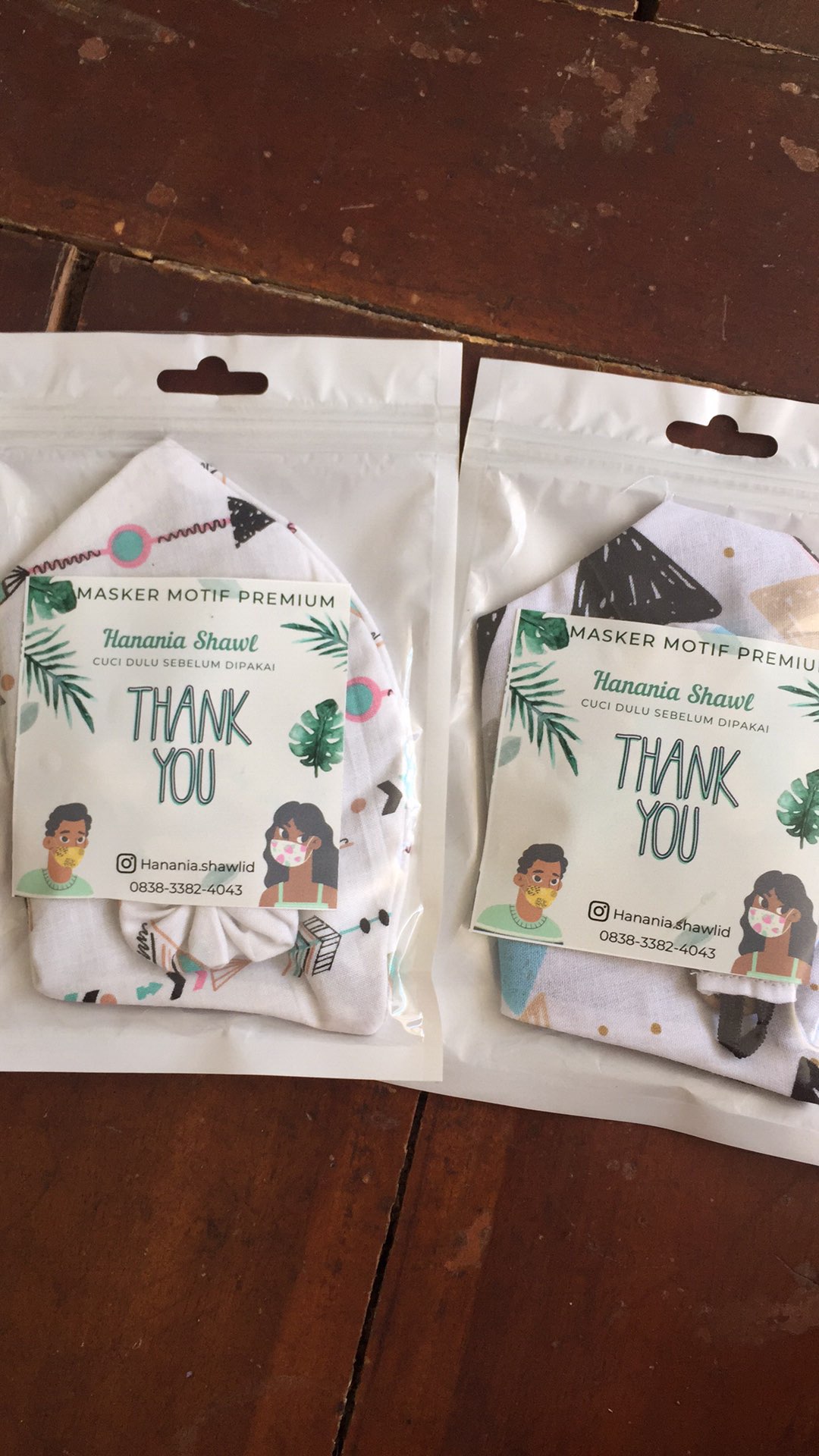 Masker Kain Premium (free Konektor)