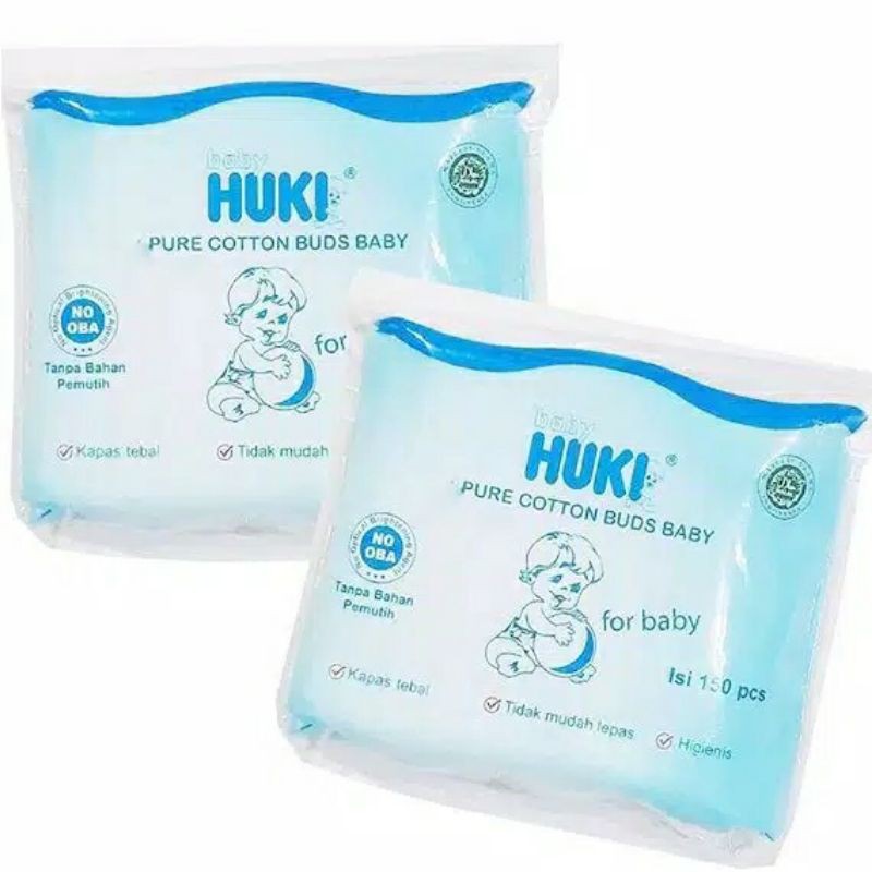 Huki Pure Cotton Buds Baby 150s/ 100s