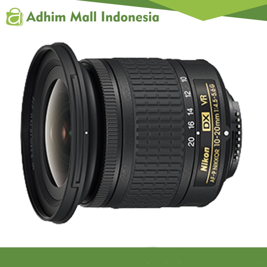 Lensa Nikkon NIKKOR AF-P DX 10-20mm F/4.5-5.6G VR