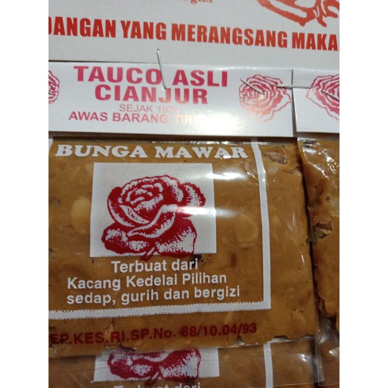 

TAUCO ASLI CIANJUR rencengan isi 10pcs
