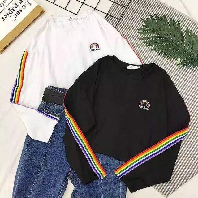 iseven p SWEATER RAINBOW