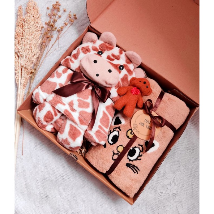 Hampers bayi/ kado bayi / gift box-Baby kode 03 coklat